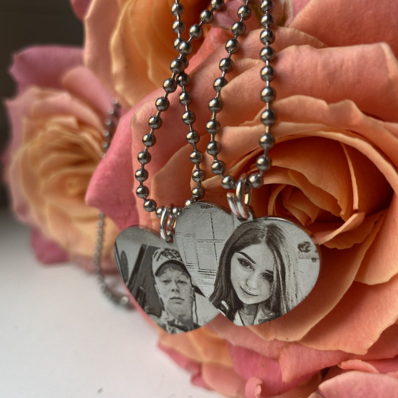 Кулон серце на день закоханих. Виготовлення 1-2 дні.