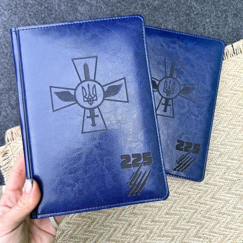 АКЦІЯ!!! СИНІЙ ГЛЯНЦЕВИЙ  БЛОКНОТ НА ПОДАРУНОК КОХАНОМУ. ГРАВІЮВАННЯ ПІД ЗАМОВЛЕННЯ