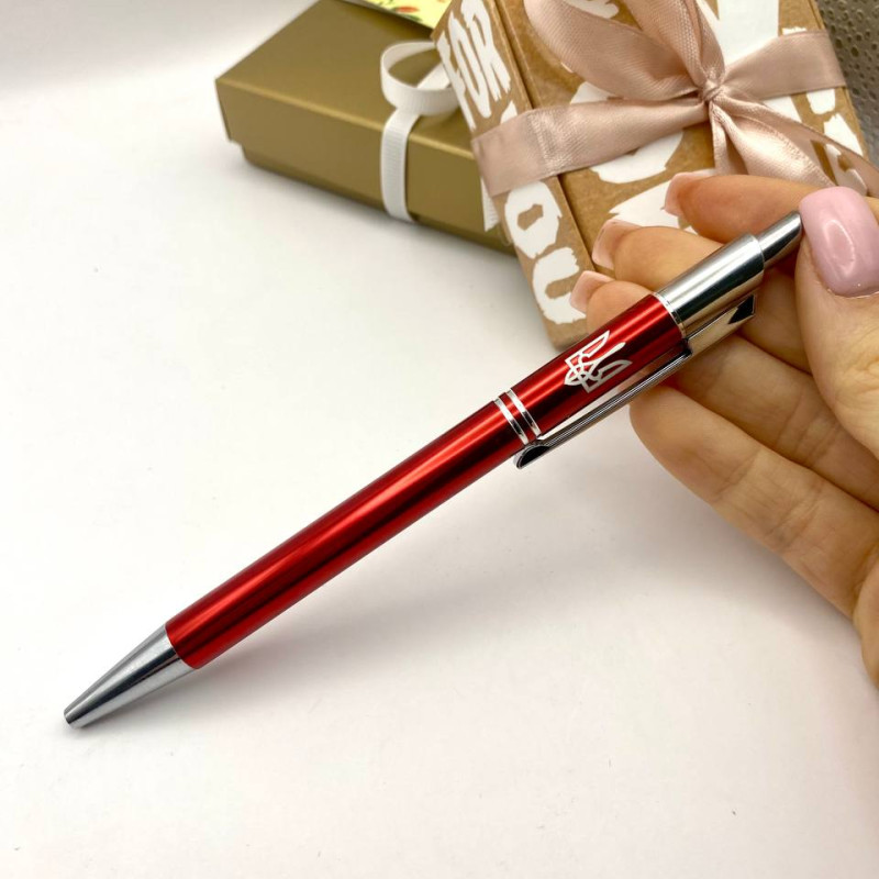 Іменна металева ручка в подарунковій коробці. Гравіюванням будь яке