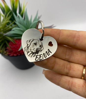 АДРЕСНИК В ФОРМІ СЕРЦЯ З НЕРЖАВІЙКИ, ДЛЯ ВАШИХ УЛЮБЛЕНЦІВ!