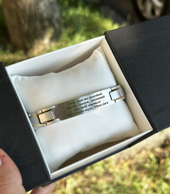 Металевий браслет Преміум